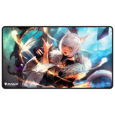 Techzone Geelong FINAL FANTASY Black Stitched Playmat Premium Z for MtG